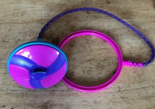 Skip It Ribbon Streamer Vintage Toy Pink Blue Purple Game 1980s 80s