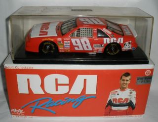 Jeremy Mayfield 1995 Rca 98 Cale Yarborough Motorsports Action 1/24 Signed