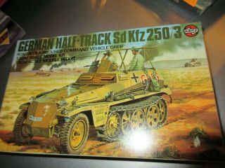 Airfix 1/32nd Scale German Greif Half Track Sd Kfz 250/3 Kit (06360 - 7)