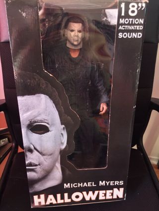 Neca Reel Toys 18” Halloween Michael Myers Figure,  Sound