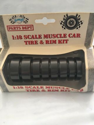 Gmp Parts Dept Diecast 1/18 Muscle Car Tire Rim Kit