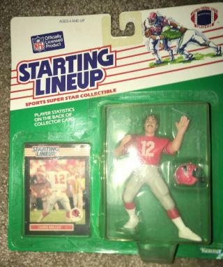 1989 Rookie Starting Lineup - Slu - Nfl - Chris Miller - Atlanta Falcons Figure