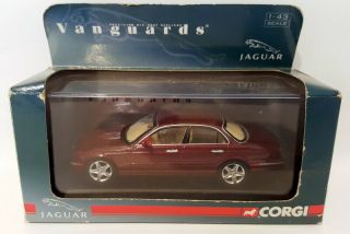 Vanguards 1/43 Scale Diecast Va09104 - Jaguar Xj V8 - Radiance Red