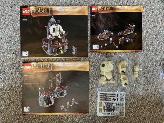 LEGO The Hobbit (79010) The Goblin King Battle Near Complete No Dwarf Minifigs 2