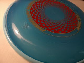HTF Vintage 1984 Wham - O Frisbee Flying Disc Omni HDR Blue Red & Gold 3