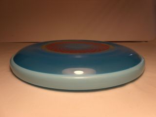 HTF Vintage 1984 Wham - O Frisbee Flying Disc Omni HDR Blue Red & Gold 5