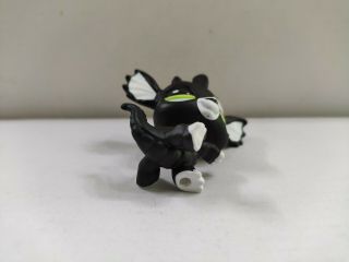 LPS Littlest Pet Shop Custom OOAK Black Dragon Dog Hand Painted Figure 5