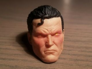 Mezco One 12 Superman Classic Heat Vision Head Sculpt / Portrait Only