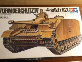 1/35 Scale Tamiya Sturmgeschutz Iv Anti - Tank In Wrap,  Very Good
