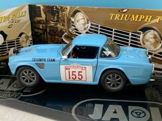 1:18 Jadi 1964 Triumph TR4 155 SPA Rally Sofia - Liege JM - 98093 READ 4
