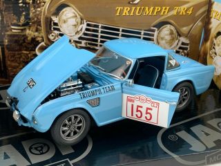 1:18 Jadi 1964 Triumph TR4 155 SPA Rally Sofia - Liege JM - 98093 READ 5