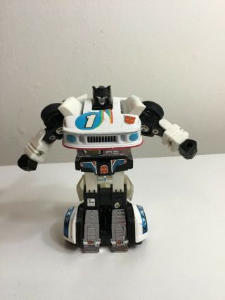 TRANSFORMERS 1993 G2 AUTOBOT JAZZ [MISSING DOOR] AND TURBOFIRE [MISSING HAND] 2