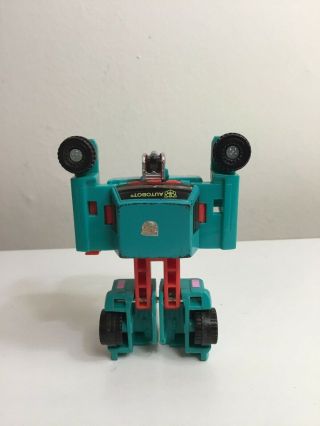 TRANSFORMERS 1993 G2 AUTOBOT JAZZ [MISSING DOOR] AND TURBOFIRE [MISSING HAND] 8