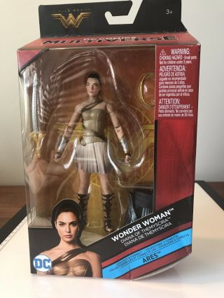 Dc Comics Multiverse Wonder Woman Diana Of Themyscira Ares Action Figure 6 "