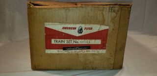 American Flyer 20345 Haven Mainline Electric Freight Set Box Only