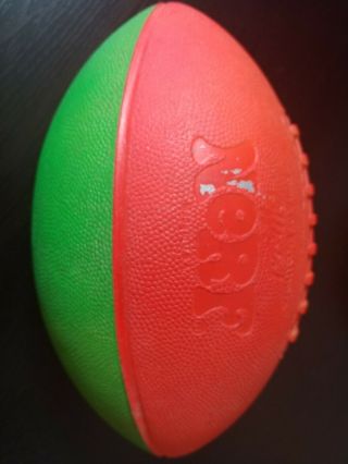 Vtg Parker Brothers Official Nerf Football Made In The Usa Red Green