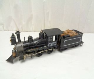 G Scale Hartland Locomotive 4 - 4 - 0 American Made 27 Steam Engine/tender
