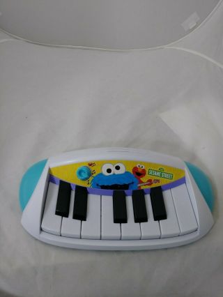Lets Rock Elmo Sesame Street Piano Keyboard Musical Toy Hasbro Cookie Monster
