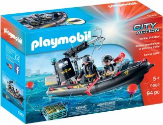 Playmobil Tactical Unit Boat