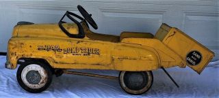 Vintage Childs 1950s Murray No.  742 Pedal Car Dump Truck Jet Flow Drive