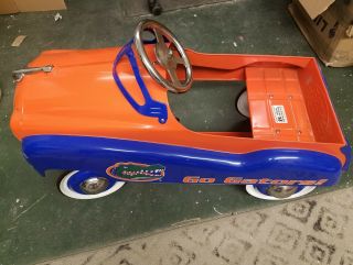 Gearbox Pedal Car Florida Gators Large Metal Child Size Ride On Toy