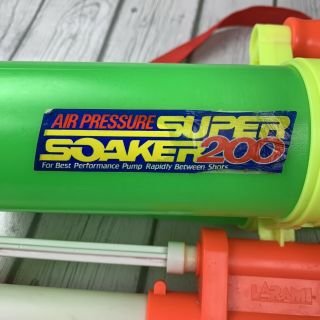 Soaker 200 - 1990 Larami Water Squirt Gun - Vintage Retro Toy 2