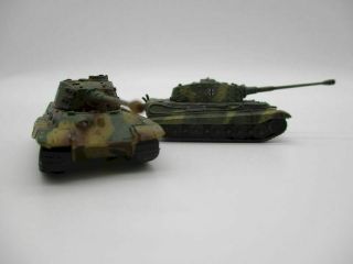 Dragon Models Can.  Do 1/144 German Heavy Tank Tiger II (Henschel) Set of2 2