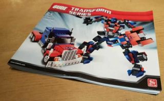 Legoings 2 In 1 Transformation Robot Sport car DIY Building Block kids toy gift 4