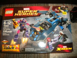 Lego Heroes 76022 X - Men Vs The Sentinel Wolverine Storm Cyclop Retired