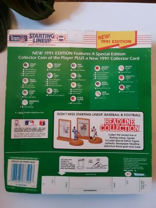 Vintage 1991 Dan Marino Starting Lineup Miami Dolphins In Package 2