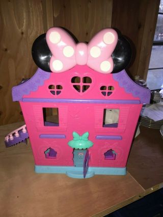 Fisher Price Minnie Mouse Bow Sweet Home House Toy Playhouse Magical Dollhouse 4