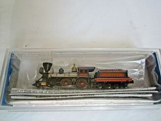 N Scale Bachmann 51174,  American 4 - 4 - 0 & Tender Central Pacific " Jupiter "