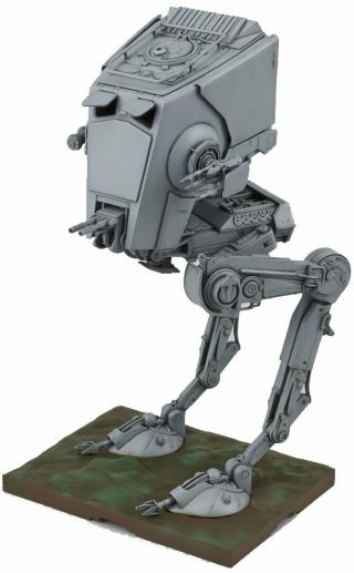 Bandai At - St 1/48 Scale Star Wars All Terrain Scout Transport Walker