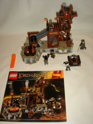 Lego Lord Of The Rings Set 9476 - The Orc Forge - 100 Complete W Instructions