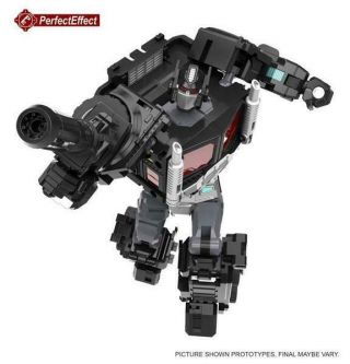 Perfect Effect Pc - 20 Perfect Combiner Upgrade Set Transformers Black Optimus
