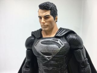DC Comics Movie Masters Man of Steel Black Suit Superman 6 