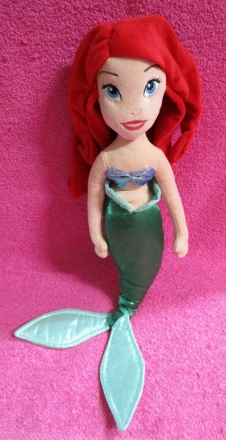 Disney Store Princess The Little Mermaid Ariel Plush Doll 22 "