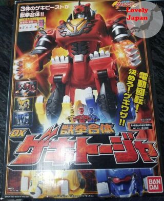 Bandai Power Rangers Gekiranger Dx Geki Touja Megazord Japan