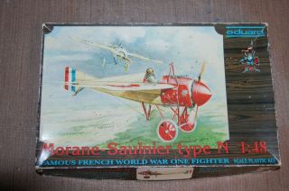 1/48 Eduard Morane - Saulnier Type N French Monoplane Scout/fighter Niob