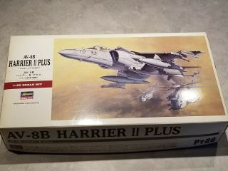 Hasegawa 1/48 Av - 8b Harrier Ii Plus Model Kit Pt28