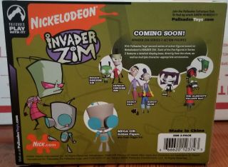Toyfare Exclusive Palisades INVADER ZIM and GIR 2 Pack MISB 2