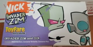 Toyfare Exclusive Palisades INVADER ZIM and GIR 2 Pack MISB 3