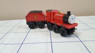 James 5 & Tender | Thomas The Train & Friends Wooden Railway Engine