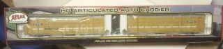 Thrall Articulated Auto Carrier - - Ttx 880175 Atlas 6332 - 1 Ho Scale
