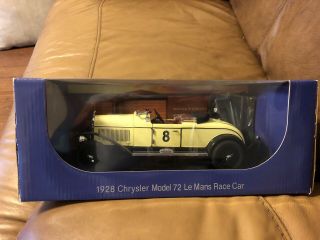 1/18 Scale 1928 Chrysler Model 72 Le Mans Race Car
