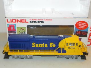 Lionel 6 - 8755 Santa Fe U - 36b Powered Diesel Locomotive Exib