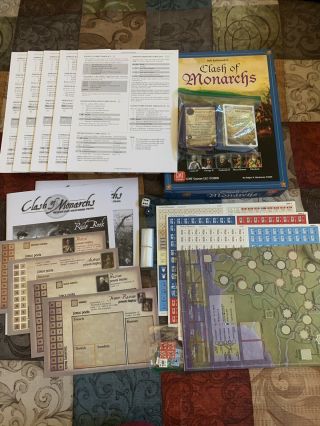 Clash Of Monarchs By Gmt Games