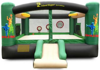 Sports & Hops - Recreational Bounce House By Island Hopper - 1 Left