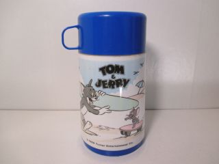 Vintage Tom & Jerry Thermos By " Aladdin " Lqqk