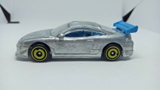 Hot Wheels Prototype Raw Body Barbie Skin Blue 95 Mitsubishi Eclipse - Fep 0073